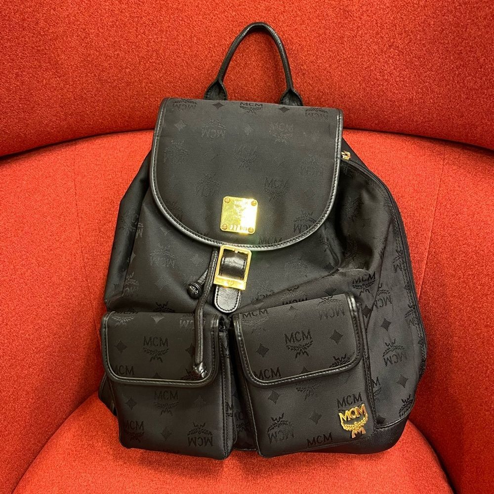 MCM Monogram Bag pack- Unisex